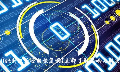 TPWallet升级后还能恢复吗？立即了解影响与解决方案！