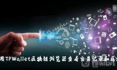 如何使用TPWallet区块链浏览器查看交易