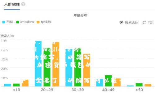数字钱包的缩写通常取决于特定的上下文或使用的技术。以下是几个常见的数字钱包类型及其缩写：

1. **e-Wallet** - 电子钱包的缩写，常用于在线支付和交易。
2. **DWallet** - 数字钱包（Digital Wallet）的缩写，通常用于加密货币或区块链相关的上下文。
3. **Mobile Wallet** - 移动钱包的缩写，可以简写为 **m-Wallet**。
4. **Cryptocurrency Wallet** - 加密货币钱包的缩写，可以借用 **Crypto Wallet**。

如果你有特定的数字钱包类型或平台需要了解的缩写，可以进一步说明，以便提供更准确的信息。