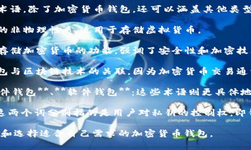加密货币钱包的别名通常用于不同的上下文和用途。以下是一些常见的别名：

1. **数字钱包**：这是一种更广泛的术语，除了加密货币钱包，还可以涵盖其他类型的数字资产钱包。

2. **虚拟钱包**：该术语强调了钱包的非物理性质，适用于存储虚拟货币。

3. **加密钱包**：这个名称直接指向存储加密货币的功能，强调了安全性和加密技术。

4. **区块链钱包**：这个别名突出钱包与区块链技术的关联，因为加密货币交易通常都基于区块链。

5. **在线钱包**、**离线钱包**、**硬件钱包**、**软件钱包**：这些术语则更具体地描述钱包的存储形式和使用方式。

6. **托管钱包**和**非托管钱包**：这两个词分别指的是用户对私钥的控制权，即钱包由第三方管理或由用户自行管理。

不同的别名可以帮助用户更好地理解和选择适合自己需求的加密货币钱包。