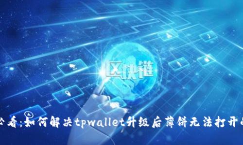 2025必看:如何解决tpwallet升级后薄饼无法打开的问题!