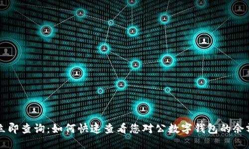 立即查询：如何快速查看您对公数字钱包的余额